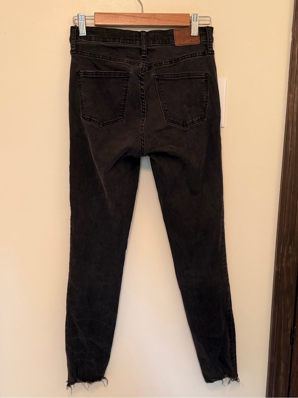 Madewell High-Rise Skinny Black Button-Fly Women's Jeans - Picture 5 of 10